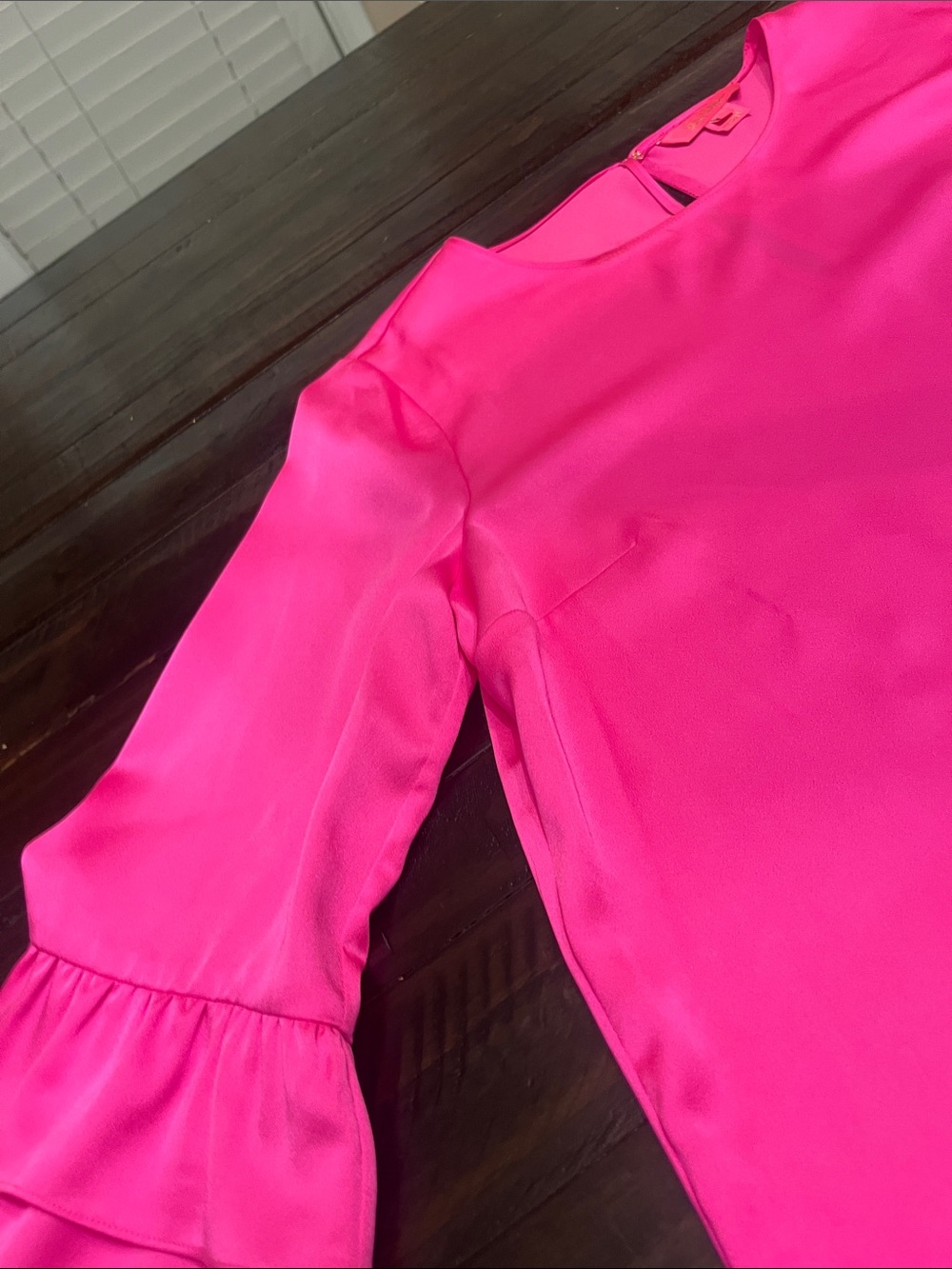 Lilly Pulitzer Vibrant Pink Top - Picture 5 of 6